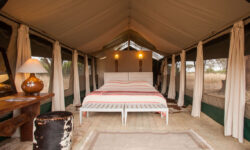 Inside the Tent at Kuro Tarangire