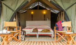 Bedroom with a view at Kuro Tarangire