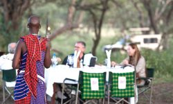 Bush lunch at Serengeti Sopa Lodge