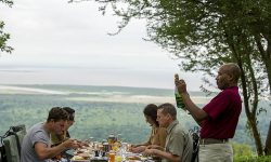 Garden breakfast at Lake Manyara Serena Safari Lodge