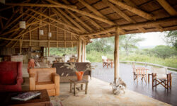 Lounge Tent at Olivers Camp