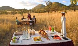 Finch Hattons - bush dining
