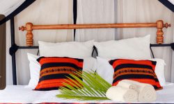tent interior