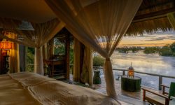 Sindabezi Island, part of Tongabezi  Lodge. Victoria Falls. Livingstone. Zambia