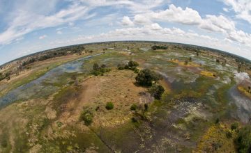 okavango delta by air 1