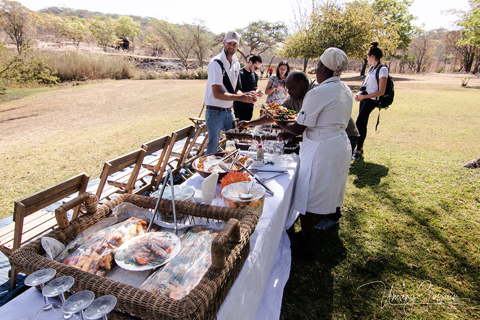 Lunch at Bushmans Rock